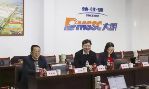 维美德高层来访大明重工，进一步深化合作