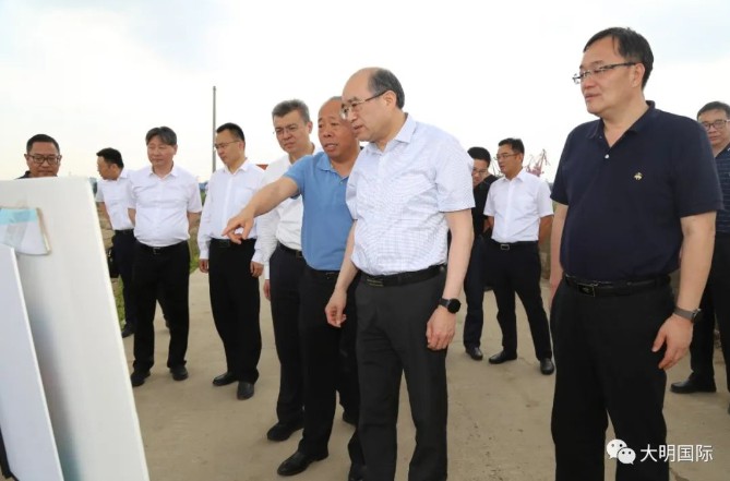 走现场、察实情！无锡市人大常委会领导一行调研大明重点项目建设工作