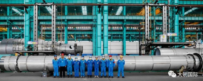 速度快、质量稳！大明重工批量化生产交付新能源回转窑项目