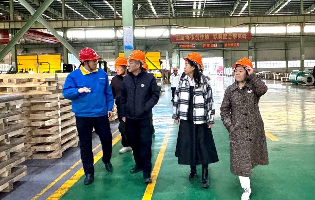 山西省工信厅领导一行调研太原大明