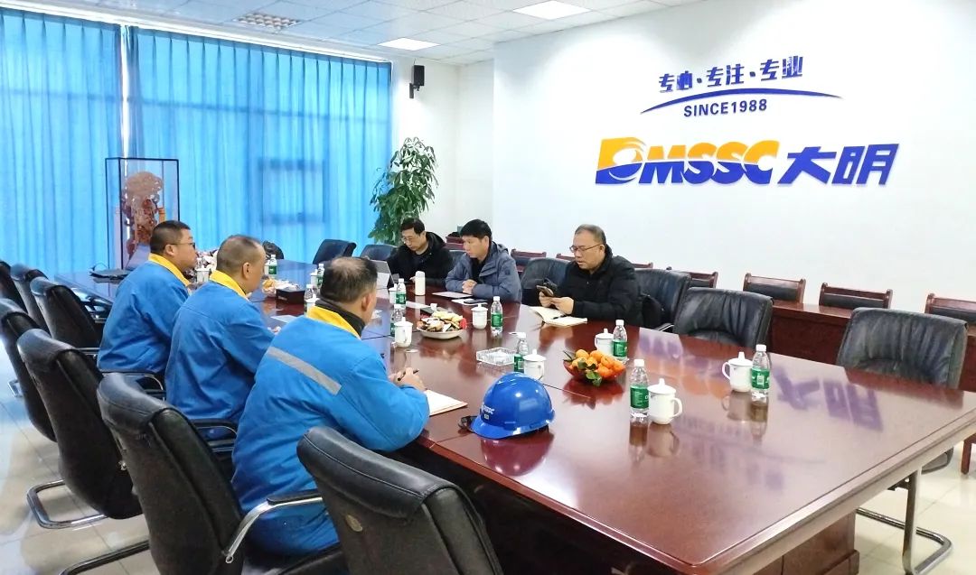 中国安科院专家莅临山东大明帮扶指导