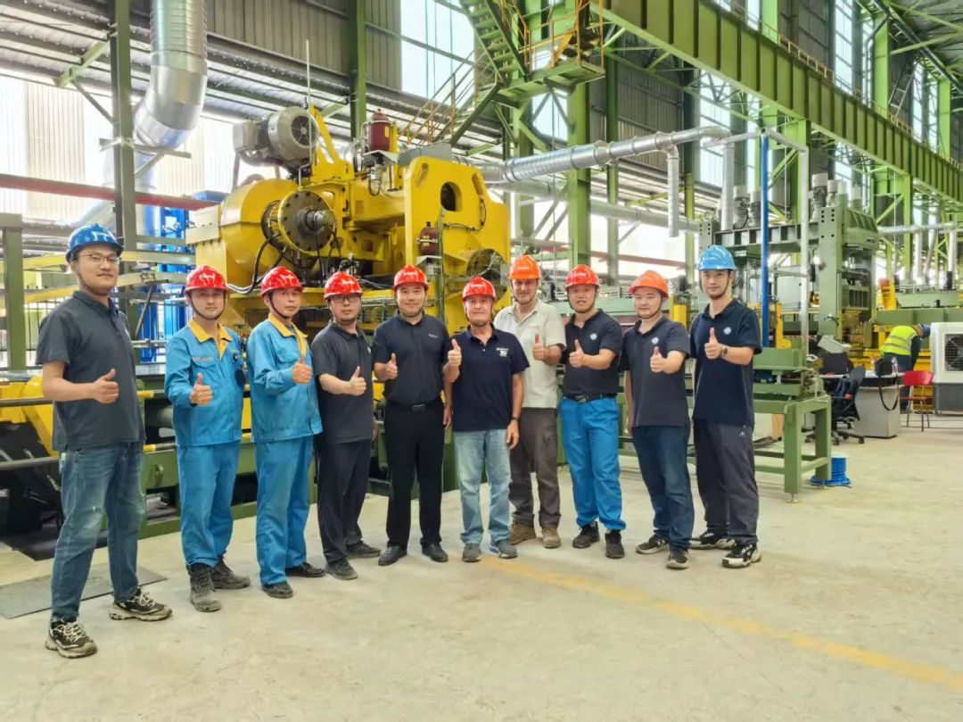 横剪线试生产成功！重庆大明传来喜讯