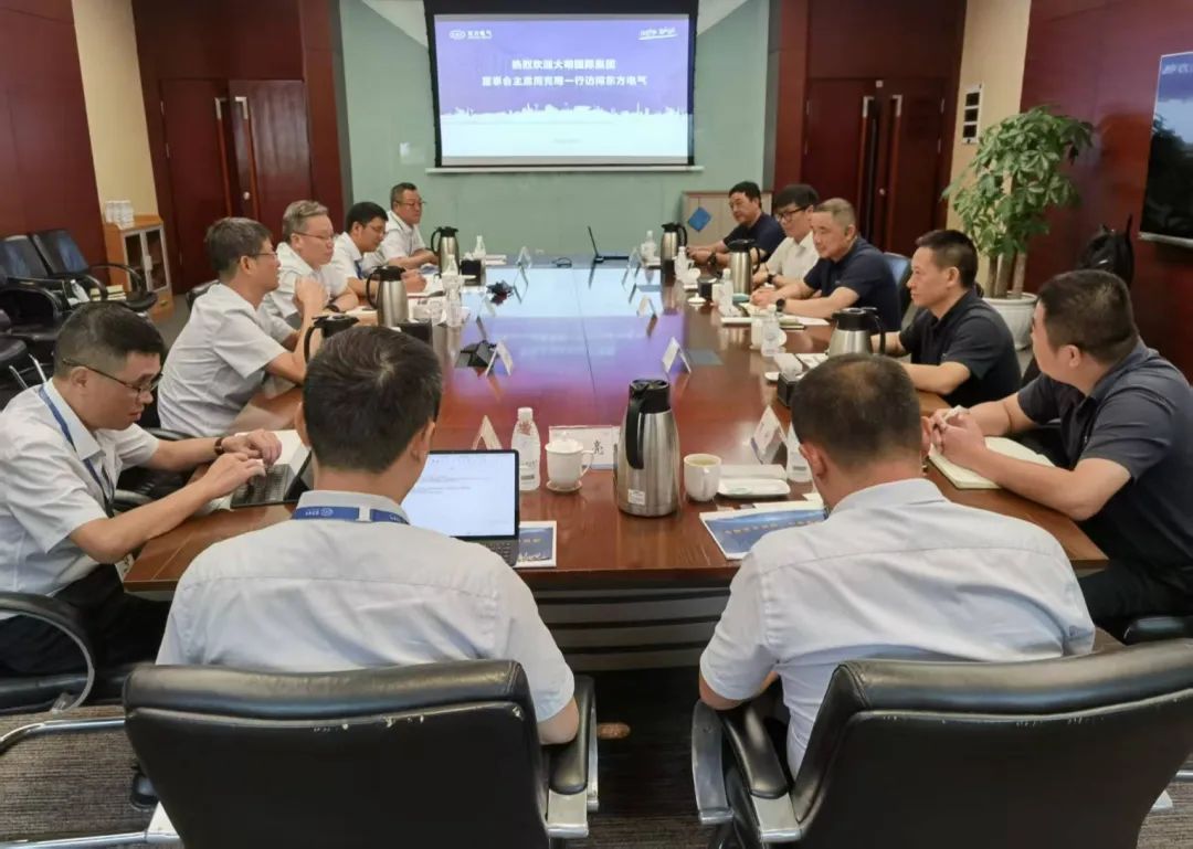 大明国际拜访东方电气集团